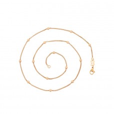 Apzeltīta , smalka ķēdīte 